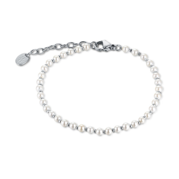 Bracciale Perle di Luna 3mm