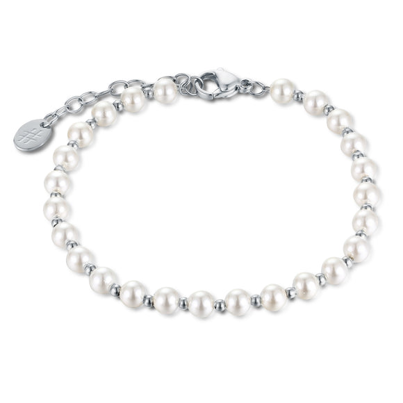 Bracciale Perle di Luna 4mm