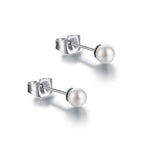Orecchini Perle di Luna 4mm