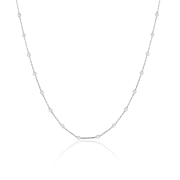 Collana Perle di Luna Sfere Alternate