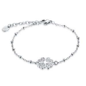 Bracciale Quadrifoglio Cristalli