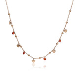 Collana Cuori e Cristallo
