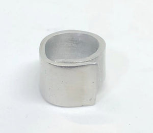 Anello fascione quadrata 100% Alluminio