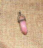 Collana con pendente pietra naturale Talismano