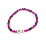 Bracciale Elastico con Inziale