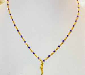 Collana Corno Portafortuna