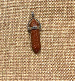 Collana con pendente pietra naturale Talismano