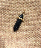 Collana con pendente pietra naturale Talismano