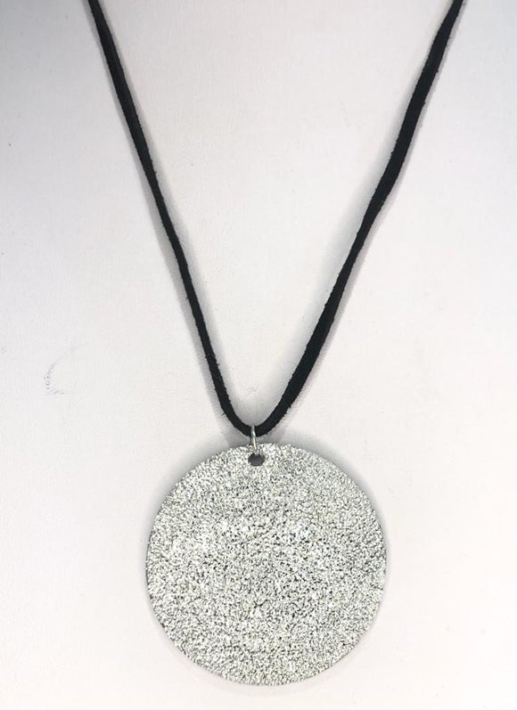 Collana Sfera Piatta Diamantata 100% Alluminio