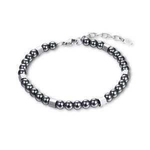 Bracciale Ematite ed Esagoni