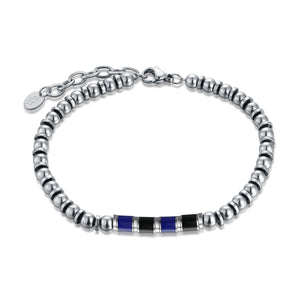 Bracciale Squadre Nero Azzurro - Papà e Bimbo