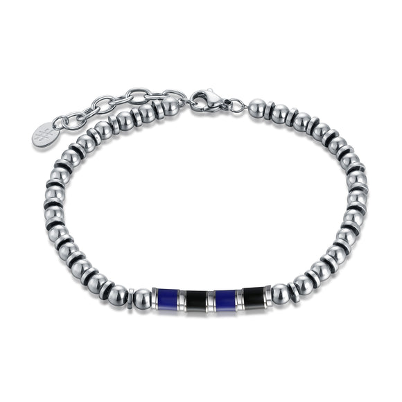 Bracciale Squadre Nero Azzurro - Papà e Bimbo