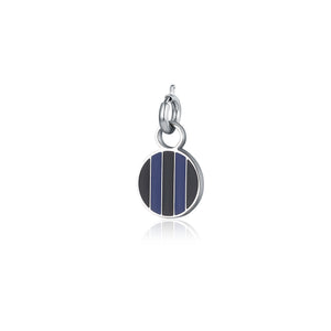 Charm Squadre Nero Azzurro