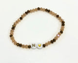 Bracciale Elastico con Inziale