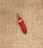 Collana con pendente pietra naturale Talismano