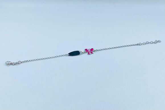 Bracciale Neonata Fiocco