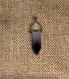 Collana con pendente pietra naturale Talismano