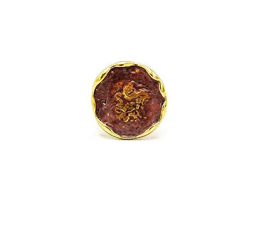 Anello Tondo Antichizzato