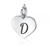 Charm Cuore con Iniziale