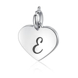 Charm Cuore con Iniziale