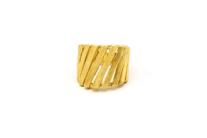 Anello con Fascia e Righe