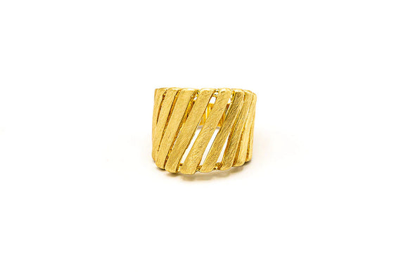 Anello con Fascia e Righe
