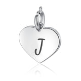 Charm Cuore con Iniziale