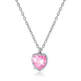 Collana Cuore Cristallo