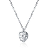 Collana Cuore Cristallo