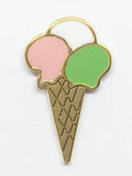 orecchino a lobo cono gelato