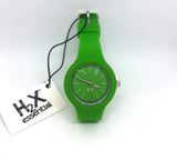 Orologio H2X New One Verde Mela e Argento S P-SV430VD4