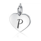 Charm Cuore con Iniziale