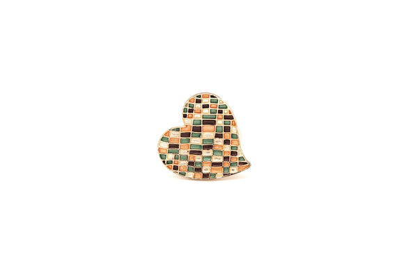 Anello Mosaico Cuore  