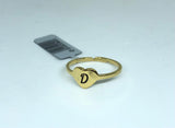 Anello Cuore con Iniziali - oro