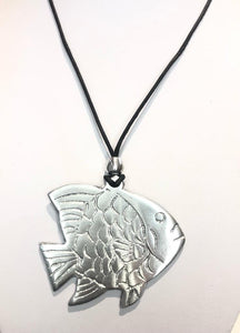 Collana con Pendente Pesce 100% Alluminio