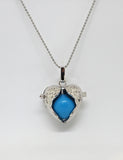 Collana Scrigno Cuore Ali D'Angelo Chiama Angeli