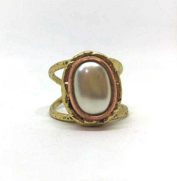 Anello con Perla Naturale