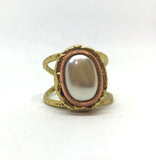 Anello con Perla Naturale