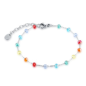 Bracciale con Cristalli Arcobaleno - Mamma e Bimba
