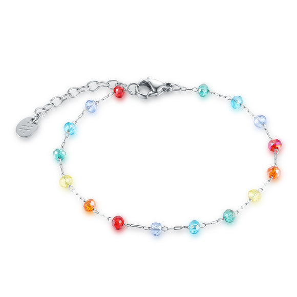 Bracciale con Cristalli Arcobaleno - Mamma e Bimba