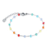 Bracciale con Cristalli Arcobaleno - Mamma e Bimba