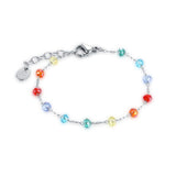 Bracciale con Cristalli Arcobaleno - Mamma e Bimba