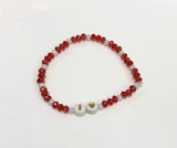 Bracciale Elastico con Inziale