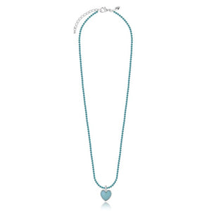 Collana Cuore Turchese