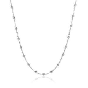Collana Sfere 4mm - Vita
