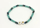 Bracciale Elastico con Inziale