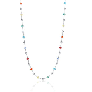 Collana Cristalli Arcobaleno ed Ematite