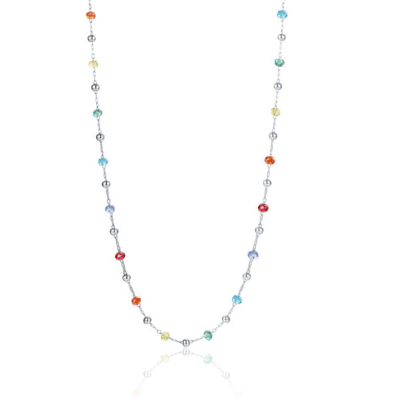 Collana Cristalli Arcobaleno ed Ematite