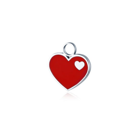 Charm Cuore Smaltato - Hoola