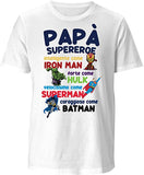 Maglia Papà Super Eroe